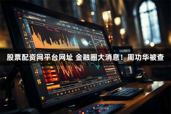 股票配资网平台网址 金融圈大消息！周功华被查